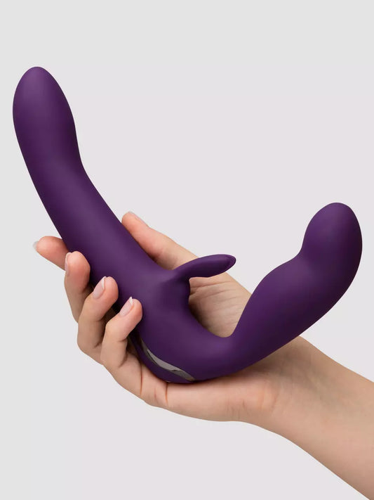 Desire Luxury Rechargeable Strapless Strap-On Dildo Vibrator