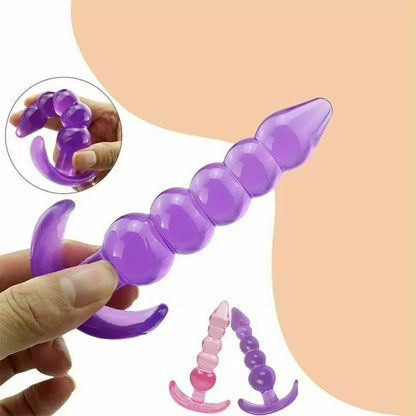 Sex Butt Plug_Anal Toys-Women Men-Prostate Massager-Dildo-Stopper-Anus-Silicone